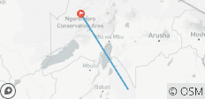 2 Days Tarangire & Ngorongoro Safari - 2 destinations