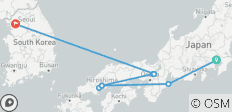 Japan & South Korea: From Tokyo to Seoul (Tokyo to Seoul) (2027) - 11 destinations