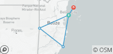 Circuit de 6 jours au Belize - 5 destinations