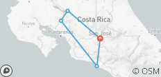 5-Day Costa Rica Nature & Adventure Experience - 5 destinations