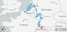 Rhin romantique et Moselle 2026 - 15 jours (56 destinations) - 28 destinations