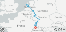 Les joyaux du Rhin 2026 - 8 jours (14 destinations) - 14 destinations