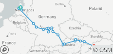 Magnificent Europe Amsterdam - Budapest (2027) - 21 destinations