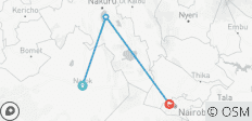 4 Days in Masai Mara And Lake Nakuru Private Safari - Transport 4x4 Jeep - 3 destinations