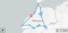 14-Day Ultimate Morocco Tour: Casablanca to the Sahara Desert - 21 destinations