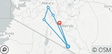 7 Days Best Of Kenya Budget Group Joining Safari -With Jeep 4x4 - 6 destinations