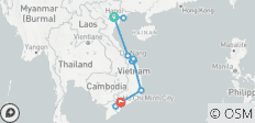 Ontdek Vietnam: van hoogtepunten tot ontspanning – 16 dagen - 13 bestemmingen