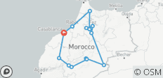 9-day Cultural Morocco Private Tour from Casablanca - 14 destinations