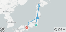 El legado de Japón: Hokkaido y Osaka - 12 destinos