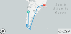 Patagonia: Journey to the End of the World with Iguassu Falls & Rio - 19 destinations