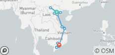 Vietnam: meer dan alleen de hoogtepunten in 3 weken - 18 bestemmingen