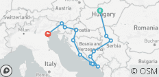 De Budapest à Venise (18 destinations) - 18 destinations