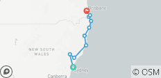 Aventure de Sydney à Brisbane (12 destinations) - 12 destinations