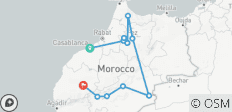 Marruecos imprescindible para jóvenes de 18 a 35 años (11 destinations) - 11 destinos