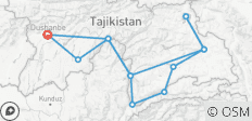 Founders’ Tour – Borderlands of the Pamir - 13 destinations