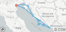 Discover the Best of the Croatian Coast 2028 - 15 Days (32 destinations, 16 destinations) - 16 destinations