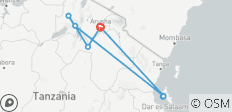7 Days Tanzania Safari & Zanzibar | Wildlife Adventure and Tropical Beach Escape - 8 destinations
