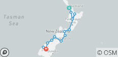Signature | New Zealand Up Close (Option 2, via Rotorua) - 14 destinations