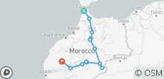 4 días de Tánger a Marrakech: Chefchaouen, Fez y el desierto del Sáhara - 14 destinos