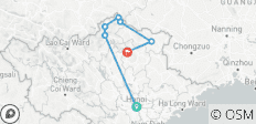 Viaje en grupo desde Hanói: Senderismo por las rutas del norte de Vietnam, 9 días y 8 noches - 7 destinos