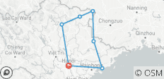 Viaje en grupo desde Hanói: Aventura en jeep por el norte de Vietnam, 8 días y 7 noches - 7 destinos