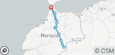 Desde Tánger: excursión de 6 días por el desierto del Sáhara pasando por Chefchaouen y Fez - 14 destinos