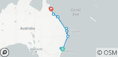 Australie : Plages et récifs (avec sortie en voilier (jusqu\'en mars 2027)) - 16 destinations