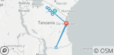 12 Days Tanzania Wildlife & Zanzibar Paradise | Serengeti, Ngorongoro, Tarangire & Zanzibar Beach Escape - 10 destinations