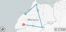 Circuito por Marruecos 7 días desde Casablanca - 6 destinos
