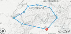Circuit de 4 jours en Suisse au départ de Milan - 10 destinations