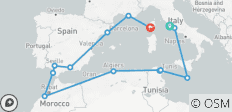 Méditerranée, Malte et Afrique du Nord - 14 destinations