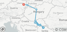 Capitales del Danubio (2028) (De Belgrado a Viena, 2028) - 9 destinos
