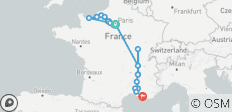 Grand France (2028) (De París a Arles, 2028) - 21 destinos