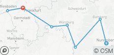 Classic Christmas Markets (2028) (Nuremberg to Frankfurt, 2028) - 8 destinations