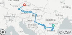 Portretten van Oost-Europa (2028, Boekarest naar Praag) - 24 bestemmingen