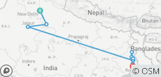 India\'s Golden Triangle & the Sacred Ganges (2028, New Delhi to Kolkata) - 10 destinations