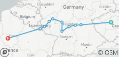Paris, Prague et les trésors cachés de l\'Allemagne (2028) (De Prague à Paris, 2028) - 11 destinations