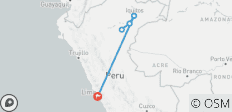 À la découverte des rivières et de la forêt tropicale péruviennes (2028) (De Lima à Lima, 2028) - 7 destinations