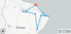 Découverte du patrimoine, du désert et du littoral d\'Oman – Circuit privé de 7 jours - 13 destinations