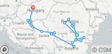 Eastern Europe & Balkans Unveiled with Transylvania 2027 - 13 Days (including Rousse) - 23 destinations