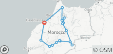 Viaje de 9 días por Marruecos desde Casablanca: Chefchaouen y el desierto del Sáhara - 16 destinos