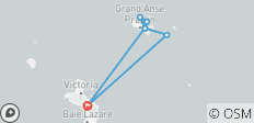Geluxe: Seychelles: Vallee de Mai, Curieuse Island & the Shores of Anse Lazio - 8 destinations