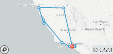 California Road Trip - Across the Golden State - 11 destinations