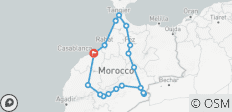 14-Day Morocco Imperial Cities & Desert Tour from Casablanca - 18 destinations