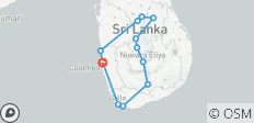 Sri Lanka : découverte du patrimoine de l\'UNESCO et de la faune sauvage - 12 destinations