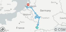 Châteaux du Rhin et vignobles de la Moselle avec Amsterdam 2026 - 13 jours (from Breisach to Amsterdam) - 16 destinations
