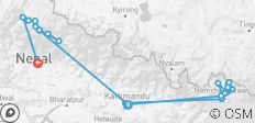 Everest Basiskamp & Annapurna Circuit Trek - 57 bestemmingen