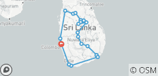 Patrimoine du Sri Lanka, collines et safari : une aventure passionnante - 22 destinations
