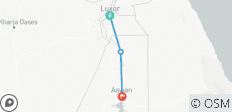 Croisière de 5 jours sur le Nil, de Louxor à Assouan, avec visite d\'Abou Simbel - 3 destinations