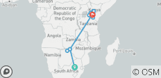 Victoria Falls & Kenyan Discovery 2027 - 15 destinations